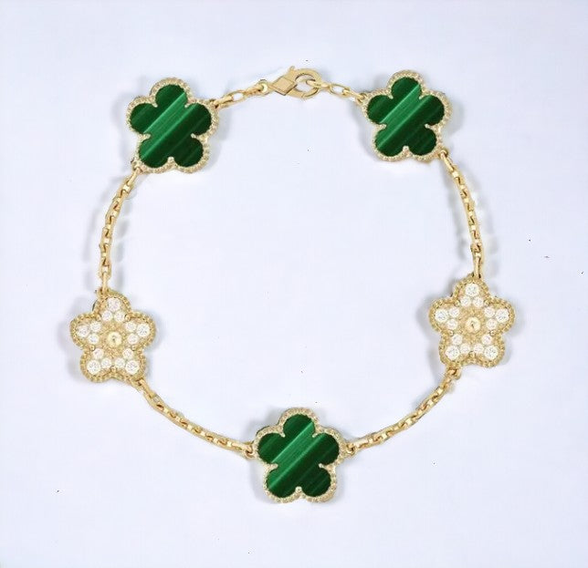 CloveLux™ Clover Iced Bracelet