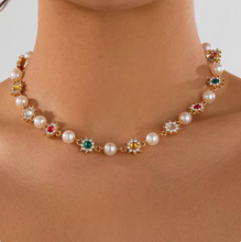 Load image into Gallery viewer, CloveLux™ Pearl Charm Necklace
