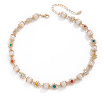 Load image into Gallery viewer, CloveLux™ Pearl Charm Necklace
